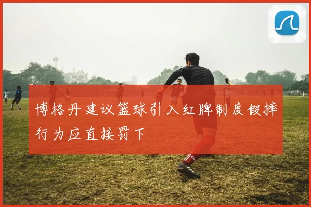 博格丹建议篮球引入红牌制度假摔行为应直接罚下